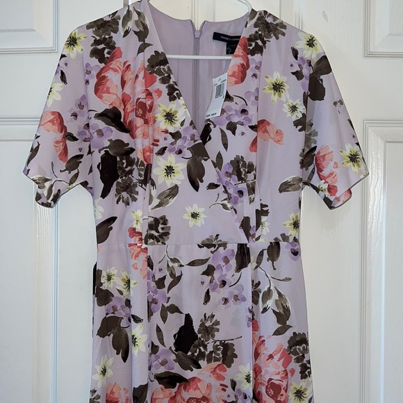 New NWT Summer French Connection spring floral print maxi long dress, size 2 - Picture 2 of 4